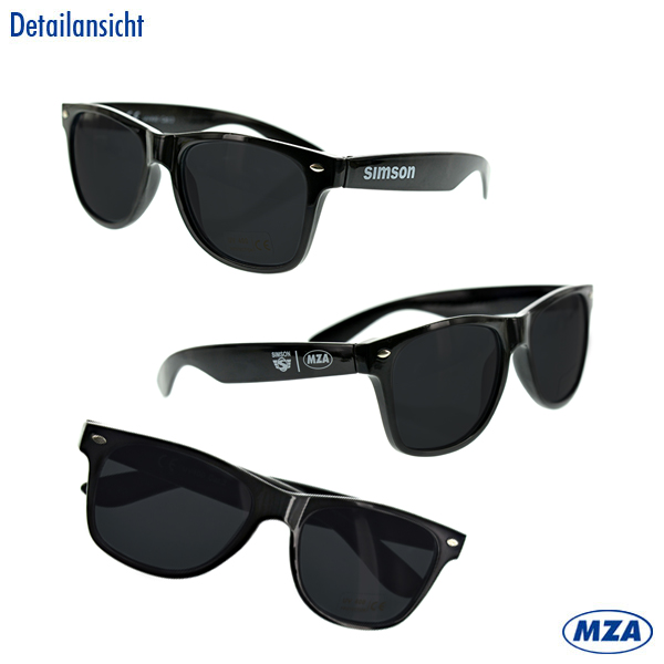 Schwarze Sonnenbrille