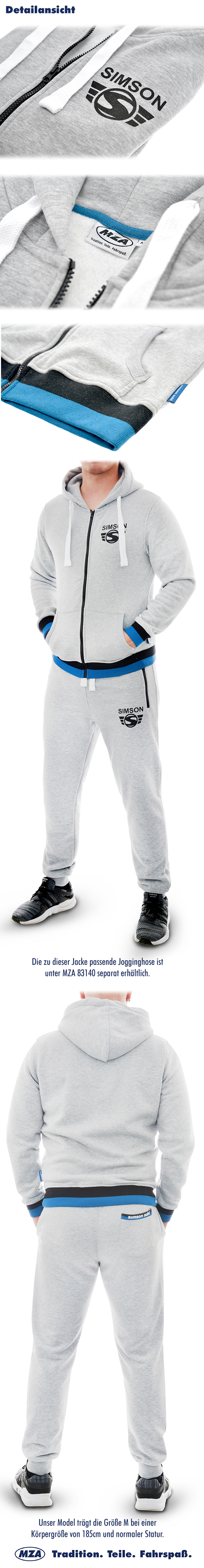 Sweatjacke mit Kapuze